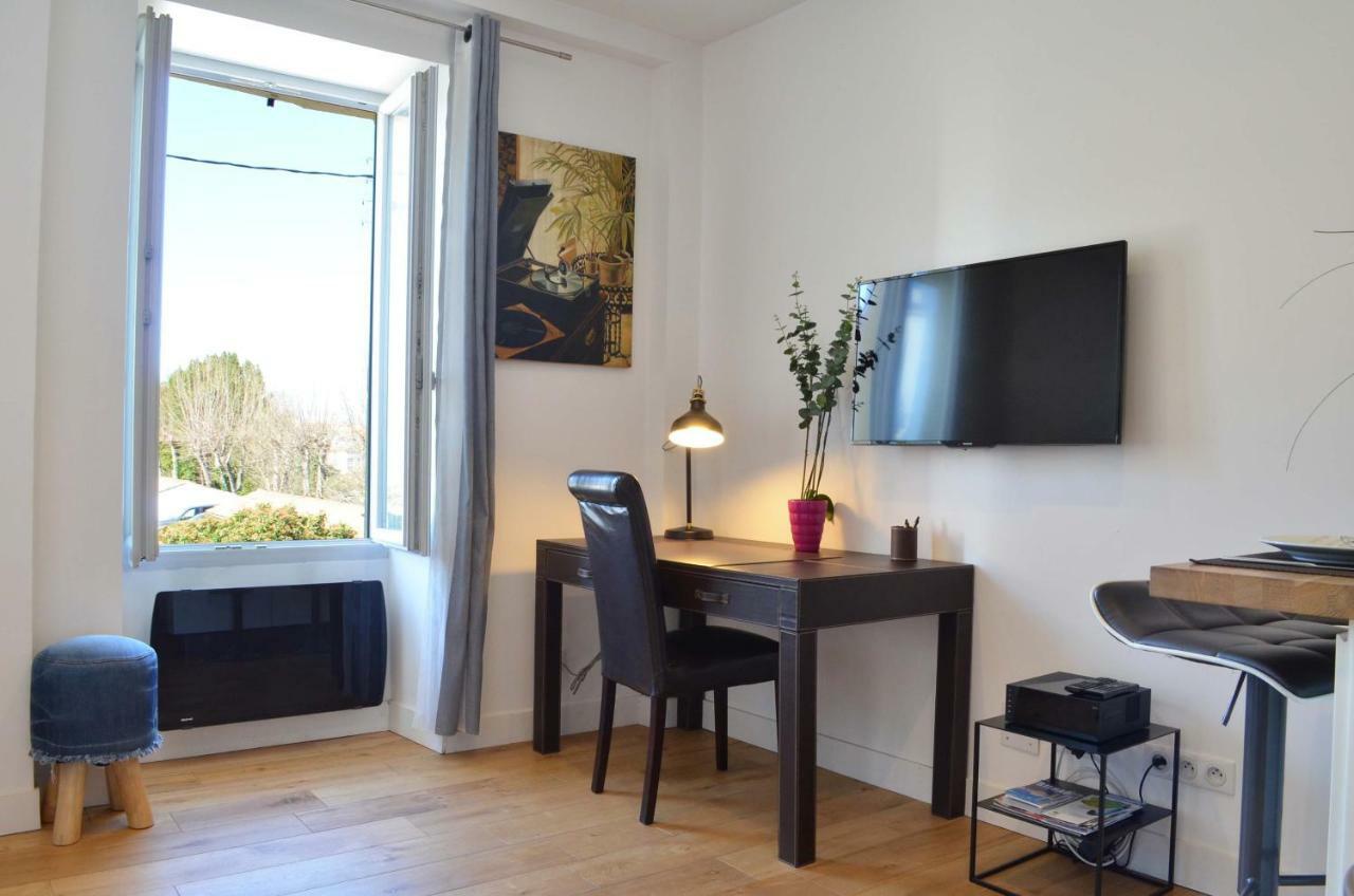 Studio Biarritz - rénové et moderne - au calme - centre ville - tout à pied Exterior foto